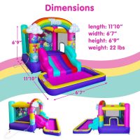 Trolls Bounce House Water Slide with Pool - Image 5