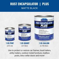 Eastwood Matte Black Rust Encapsulator Plus Gallon Long Lasting Durabl - Image 8