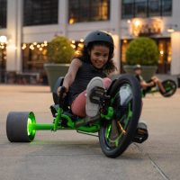 Huffy Green Machine 20-inch Drift Trike for Kids, Green and Black - Image 7