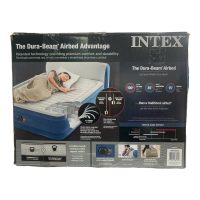 Intex Queen Dura-Beam Deluxe Series Comfort Headboard Airbed with Internal Pump - Image 5