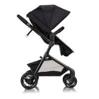 Evenflo Pivot Modular Travel System with SafeMax Car Seat, Casual Gray - Image 10