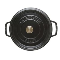 Staub Cast Iron 5 Quart Tall Cocotte Matte Black - Image 10