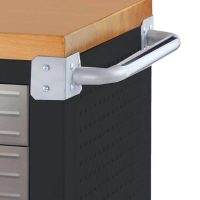 Seville Classics UltraHD Rolling Workbench - Granite - Image 7