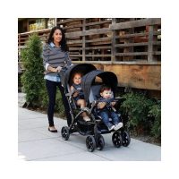 Baby Trend Sit N Stand Double Stroller - Onyx - Image 6