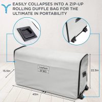 Ivation EZ-Bed, King Air Mattress with Built in Pump, Easy Inflatable Mattress - Image 3