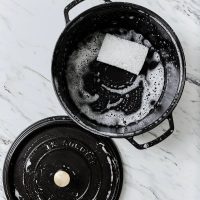 Staub Cast Iron 5 Quart Tall Cocotte Matte Black - Image 11