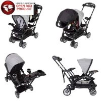 Baby Trend Sit N Stand Ultra Stroller - Morning Mist - Image 6