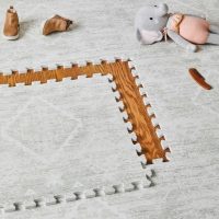 House of Noa | Little Nomad Play Mat Ula in Gray - 4x6 - Image 8