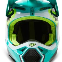 Fox Racing Youth V1 Motocross Helmet, Leed Pink, Large - Image 9