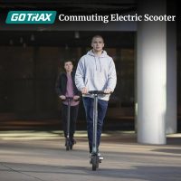 Gotrax Rival Adult Electric Scooter, 8.5 inch Pneumatic Tire, Max 12 Mile Range and 15.5mph Speed, 250W Foldable Escooter for Adult, Gray - Image 7