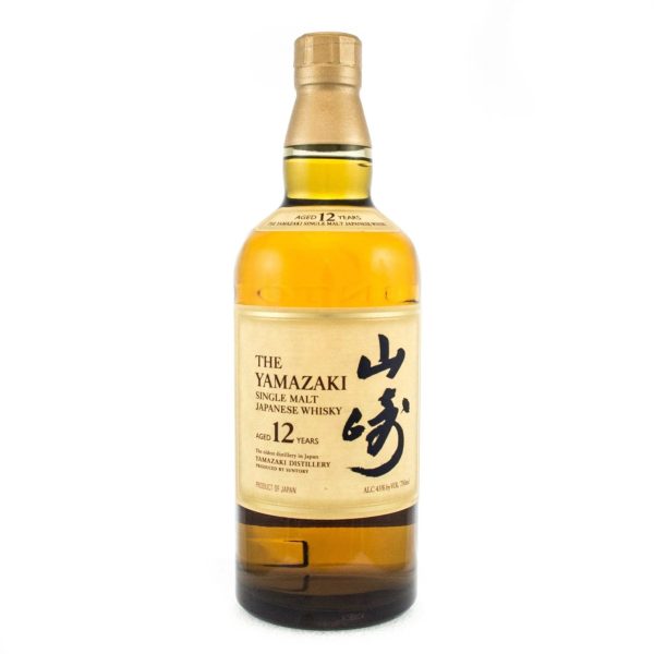 The Yamazaki 12 Year Single Malt Whisky - 750 ml bottle