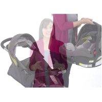 Graco DuoGlider Click Connect Double Stroller in Glacier - Image 6