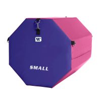 We Sell Mats Octagon Tumbling Mat - Small Lime Green/Blue - Image 8