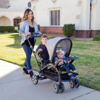 Baby Trend Sit N Stand Ultra Stroller - Morning Mist - Image 5