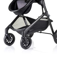 Evenflo Pivot Modular Travel System with SafeMax Car Seat, Casual Gray - Image 5