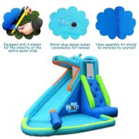 Inflatable Water Slide, Hippo Themed Bounce House - Image 8