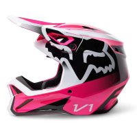 Fox Racing Youth V1 Motocross Helmet, Leed Pink, Large - Image 11