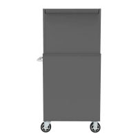 Husky 27 in. 11-Drawer Tool Chest and Cabinet Combo in Glossy Gray - Image 4