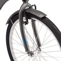 Schwinn Meridian Adult Tricycle, Single Speed, 26-inch Wheels, Grey - Image 3