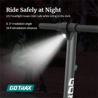 Gotrax G2PLUS Foldable Electric Scooter for Adult Teens Age of 8+ with 6" Tires, 200W 12mph, Gray - Image 3