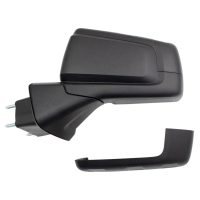 Silverado Manual Folding Mirror with Spotter GLASS; Textured Black; Driver Side Chevy 1500 - Image 2
