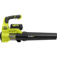 Ryobi 40V 110 MPH 525 CFM Cordless Battery Variable-Speed Jet Fan Leaf Blower - Image 2