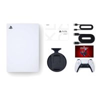 PlayStation 5 Disc Edition Marvel's Spider-Man 2 Bundle with Two Controllers White and Cosmic Red DualSense and Mytrix Hard Shell Protective - Image 8