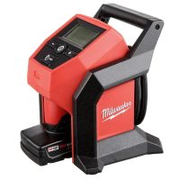 Milwaukee M12 12-Volt Lithium-Ion Cordless Portable Inflator Kit with 4.0 Ah Battery, Charger and Bonus 2.0 Ah Battery Pack - Image 3