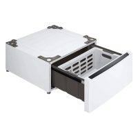 LG 27" Black Steel Pedestal Storage Drawer - Image 7