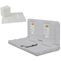 Ecr4kids Horizontal Wall-Mounted Baby Changing Station Wall-Mounted - Image 7