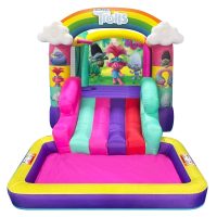 Trolls Bounce House Water Slide with Pool - Image 3