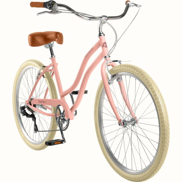 Retrospec Chatham-7 Speed Step-Thru , Blush