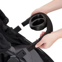 Evenflo Pivot Modular Travel System with SafeMax Car Seat, Casual Gray - Image 11