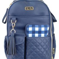 Itzy Ritzy Boss Plus Backpack Diaper Bag - Cognac - Image 6