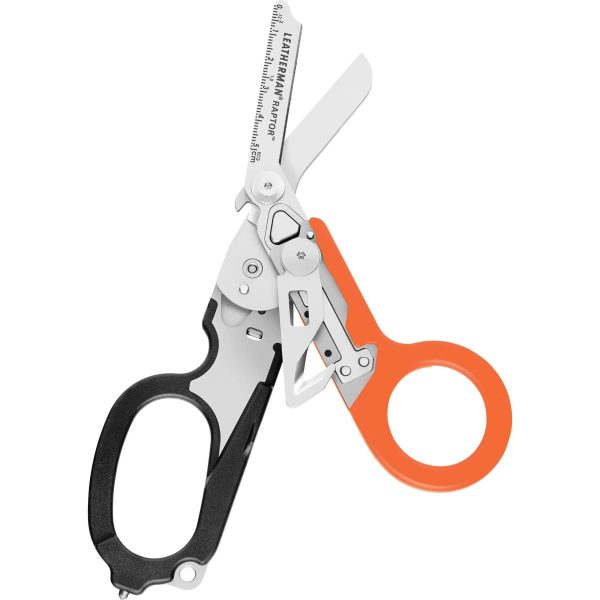Leatherman Raptor Shears Black Orange with Utility