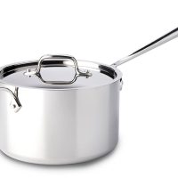 All-Clad 3-Ply Saucepan, Stainless Steel - 3 qt - Image 2