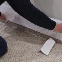 Baseboarders BC001-72 Basic Series 6 ft. Galvanized Steel Easy Slip-On Baseboard Heater Cover in White - Image 4