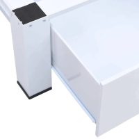 vidaXL Washing and Drying Machine Pedestal with Pull-Out Shelves White - Image 11
