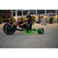 Huffy Green Machine 20-inch Drift Trike for Kids, Green and Black - Image 2