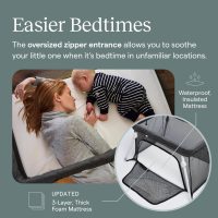 Lotus Travel Crib - Backpack Portable, Lightweight, Easy to Pack Play-Yard - Image 10