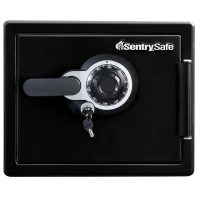 SentrySafe 0.81-cu ft Fireproof and Waterproof Floor Safe with Combination Lock in Black | SFW082D - Image 5