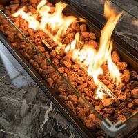Deko Living 20lbs Wicker GAS Outdoor Firepit Table - COB10002 - Image 3