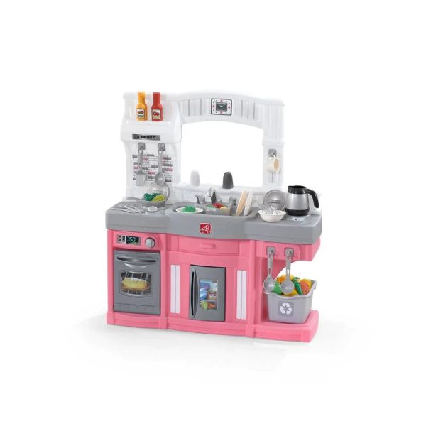 Step2 Modern Cook Play Kitchen Pink Set