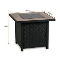 HeatMaxx 30 in. GAS Fire Pit Table - Image 10